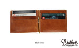 italy leather money clip 意大利牛皮錢夾銀包 MCW 0001