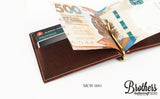 italy leather money clip 意大利牛皮錢夾銀包 MCW 0001