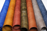 意大利植鞣磨沙雙肩 " mosha " shoulder vegetable tanned leather