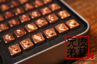7mm細階英文斜體字母印 數字印