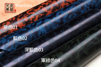 細迷彩-腩條植鞣革 "Marines" vegetable tanned leather belly italy-mario