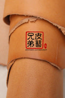意大利托斯卡納原色/特白/多脂-腩條本色系植鞣革
